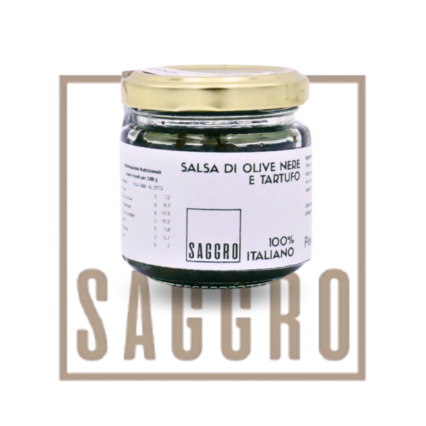 SALSA DI OLIVE NERE E TARTUFO - immagine 2